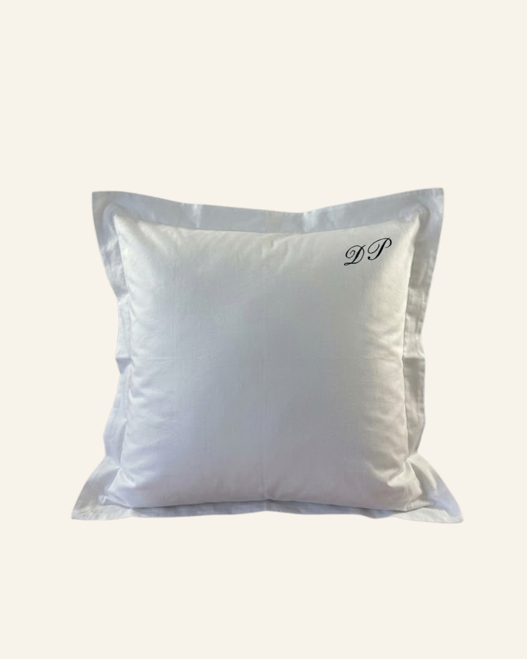 Taie d'oreiller personnalisable brodée
