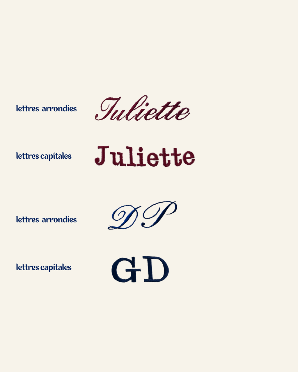 Taie d'oreiller personnalisable brodée